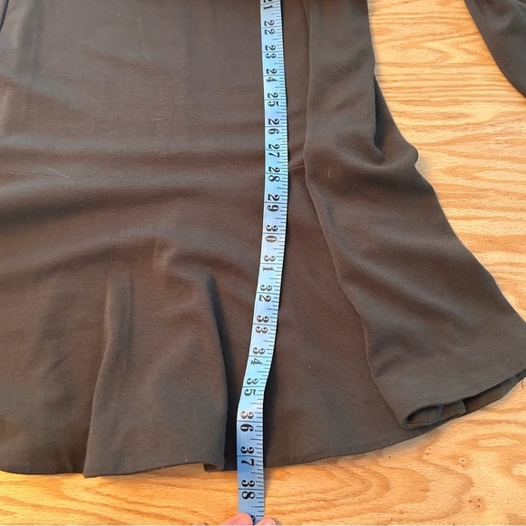 Whistles Long Sleeve Green Dress Viscose 10 - Picture 8 of 10